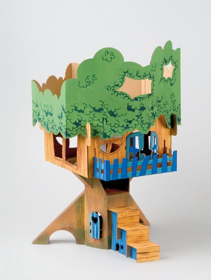 Build, Color, and Play . These super-sized recycled cardboard kits 